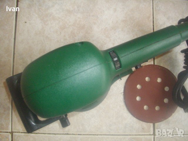 Made in Switzerland-BOSCH PEX400-Швейцарски Кръгъл Ексцентър Виброшлайф-Почти Нов-400 Вата/ф125мм, снимка 11 - Други инструменти - 43526244