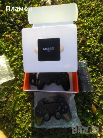 Игра конзола с джойстици Game Box M8 PRO mini 10K 8+128G Android TV 12.1 10000 Games Video Game, снимка 6 - Други игри и конзоли - 48286694