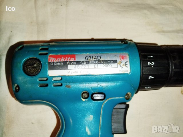 Винтоверт зарядно Makita 6314D Japan, снимка 2 - Винтоверти - 43697071