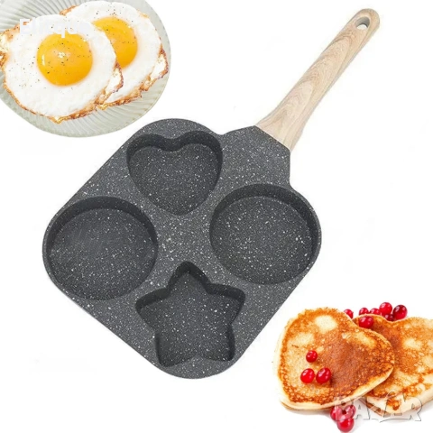 Тигани за яйца, палачинки, кюфтенца, газова индукция, снимка 5 - Съдове за готвене - 53212195