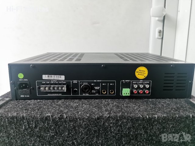  Моно Усилвател Monacor PA-312 , снимка 4 - Ресийвъри, усилватели, смесителни пултове - 39742723