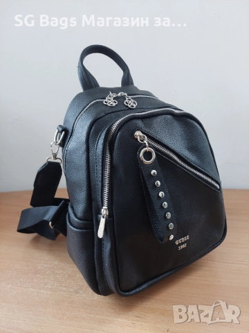 Guess дамска чанта тип раница дамска раница дамска раничка код 218, снимка 10 - Раници - 43945960