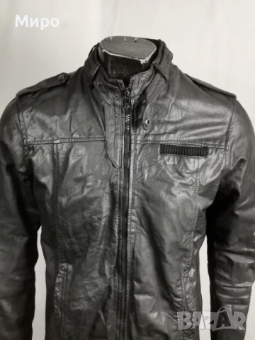 JACK & JONES МЪЖКО КОЖЕНО ЯКЕ ОТЛИЧНО КАТО НОВО   L - 52