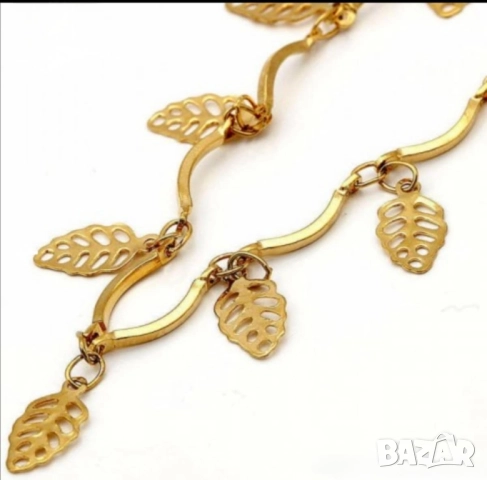 Фина гривна от 14к попълнено злато 10 лв., снимка 3 - Гривни - 51786503