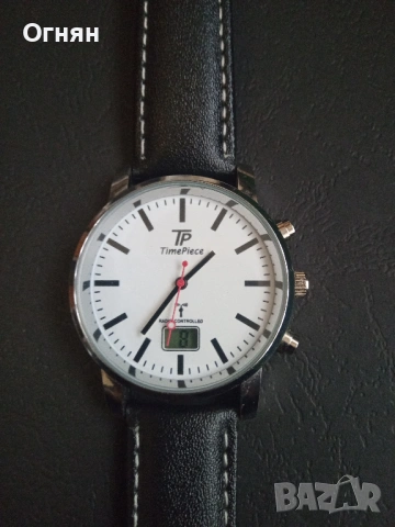 Часовник TIME PIECE Радиоконтролер , снимка 2 - Мъжки - 27263437