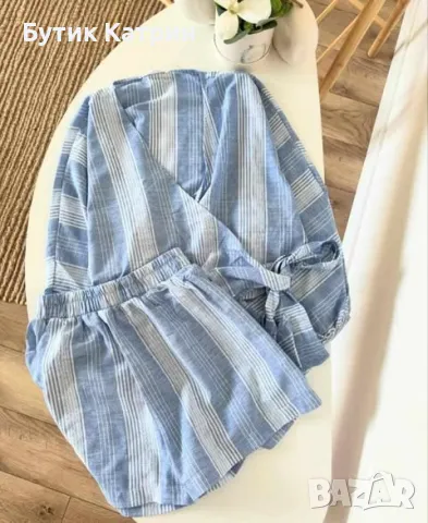 Дамски комплект от фин памук , снимка 1
