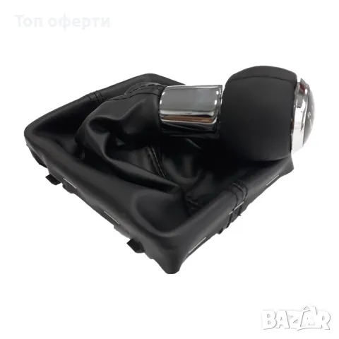 Топка за скоростен лост с маншон съвместима с Audi A4/B8 08-13 с 6 скорости, снимка 2 - Аксесоари и консумативи - 48702420