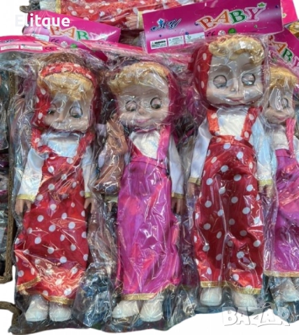 Кукла Маша с фигурка на мечока и музикална функция, снимка 5 - Кукли - 52545097