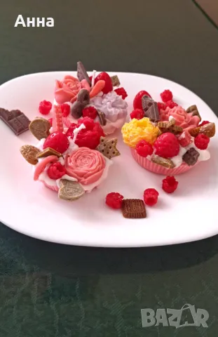 Ароматни свещи изработени изцяло от восък! , снимка 13 - Декорация за дома - 49596537