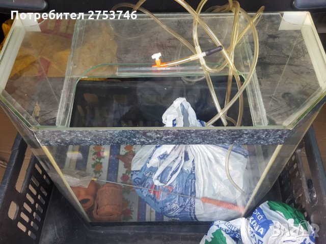 Аквариум с всички принадлежности, снимка 3 - Аквариуми - 33252465