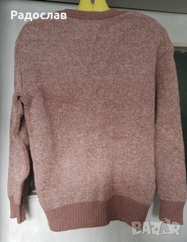 Продавам вълнен пуловер с ръкави и остро деколте , снимка 2 - Пуловери - 35494499
