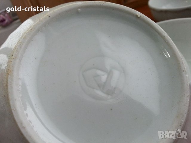 Стар български порцелан купички, снимка 5 - Антикварни и старинни предмети - 33271317