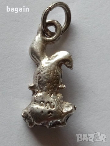 Сребърни животни в лот., снимка 3 - Колиета, медальони, синджири - 44883840