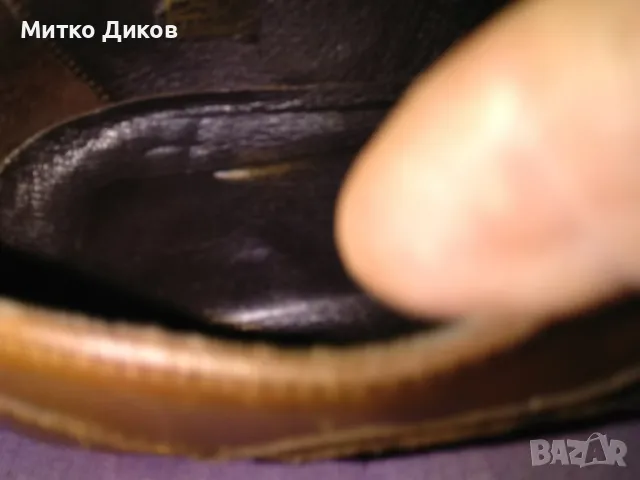 Hotic нови маркови турски обувки естествена кожа реален размер №43 стелка 275мм, снимка 7 - Официални обувки - 48825774