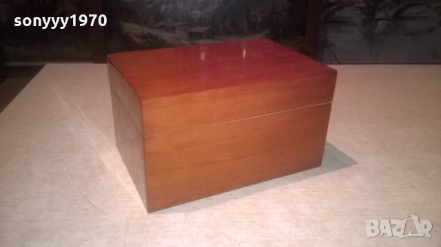ХУМИДОР-Кутия за пури с влагомер от ароматно дърво-18Х12Х11СМ, снимка 11 - Колекции - 27387323