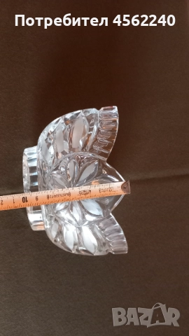 Кристална бонбониера, снимка 6 - Други ценни предмети - 52174297