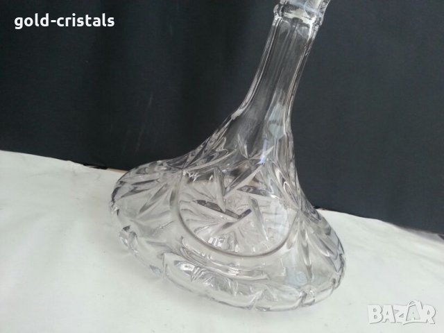 Кристална гарафа, снимка 9 - Антикварни и старинни предмети - 26636761