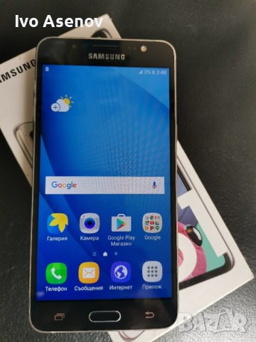 Samsung j7 2016 blue, снимка 2 - Samsung - 43031629