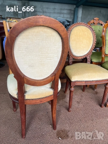 Столове в стил Медальон внос от Нидерландия, снимка 10 - Столове - 53428375