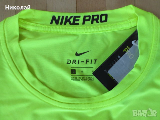 NIKE PRO FITTED SS TOP HIGH, снимка 5 - Тениски - 36933781
