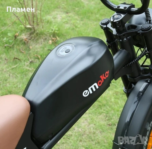 НОВО !!! Електрически Велосипед Emoko C93 Dual 2*1000W 48V/23Ah 50 км.ч , снимка 8 - Велосипеди - 52023217