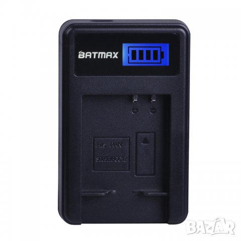 Зарядно за батерия за Panasonic CGA-S005, CGA-S005A, CGA-S005GK, CGA-S005A, CGA-S005E, DMW-BCC12, снимка 1 - Батерии, зарядни - 33622809