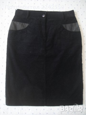Дамска джинсова пола - 44 размер, снимка 1 - Поли - 28683982
