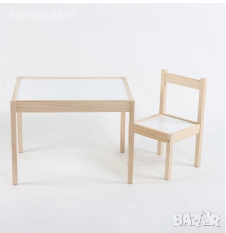 Детски дървен стол, снимка 3 - Други - 36282424