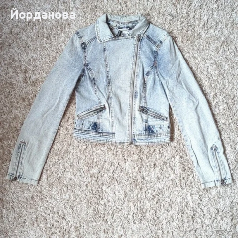 Дънково яке H&M , снимка 3 - Якета - 53183803