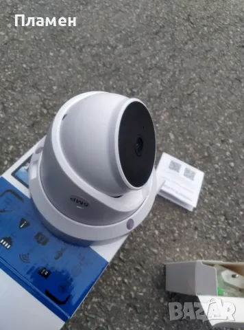 КУПОЛНА WIFI SMART  КАМЕРА  LYLU ЗА ВИДЕОНАБЛЮДЕНИЕ 5MPX – ВЪТРЕШНА, снимка 2 - Камери - 48871148