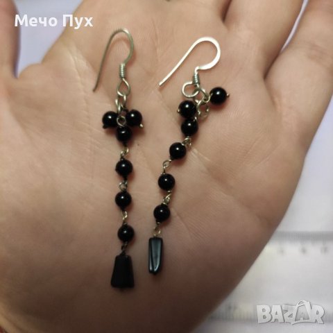 Сребърни обеци (65), снимка 1