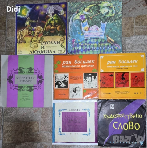 Грамофонни плочи с приказки, детски песнички, хорове , снимка 1