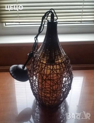 Уникален полилей . Ръчна изработка . УНИКАТ !, снимка 2 - Лампи за таван - 52588913