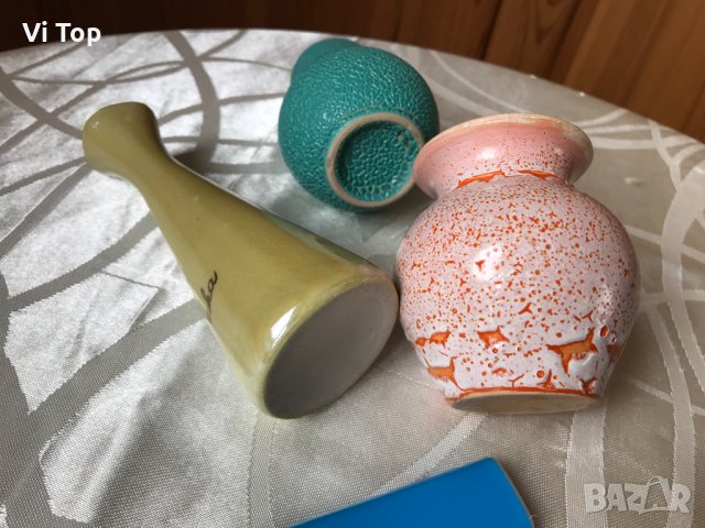 Вазички, порцелан,керамика-Чехия , снимка 4 - Вази - 33138367