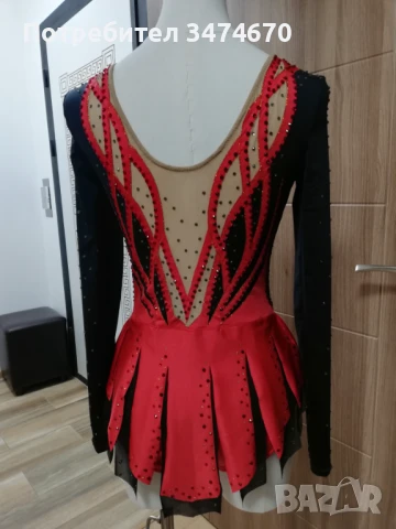 Трико ново за художествена гимнастика размер S, снимка 4 - Художествена гимнастика - 51329091