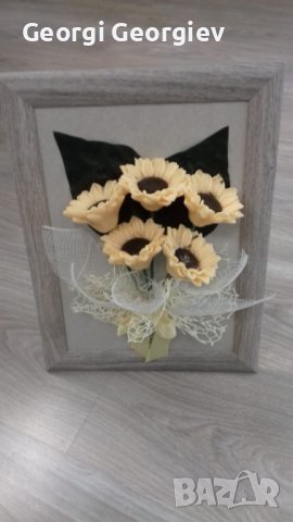 Подарък за свети Валентин с ароматни цветя , снимка 15 - Изкуствени цветя - 39643874