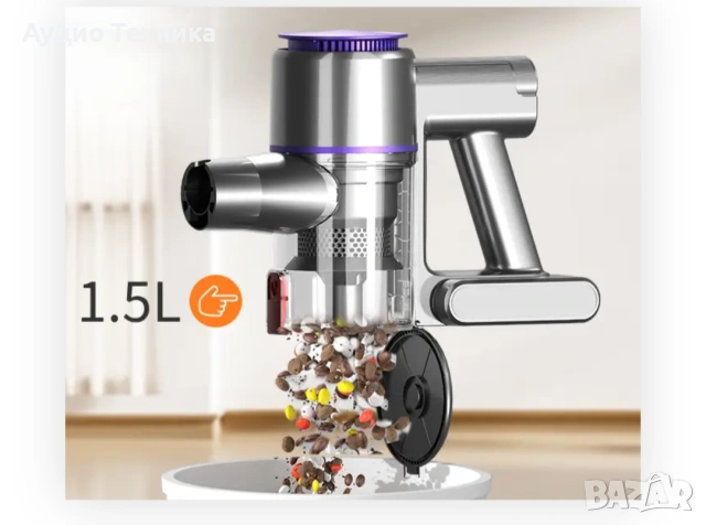 Безжична прахосмукачка Vacuum cleaner XL 613A., снимка 3 - Прахосмукачки - 53288181