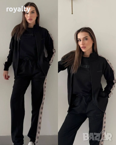 Guess Нов Дамски Черен Комплект Три Части 