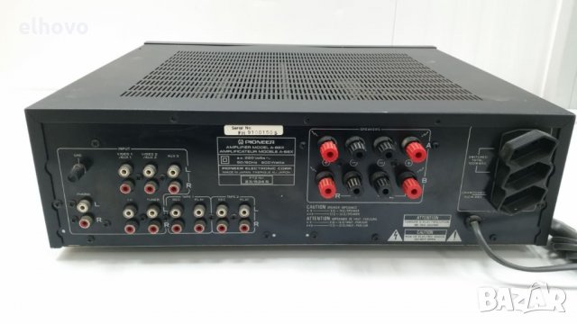 Стерео усилвател Pioneеr A-66X, снимка 4 - Ресийвъри, усилватели, смесителни пултове - 27137099