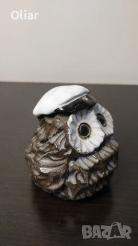 Изключително сладки фигурки на бухалчета. Арт керамика., снимка 8 - Статуетки - 52031857