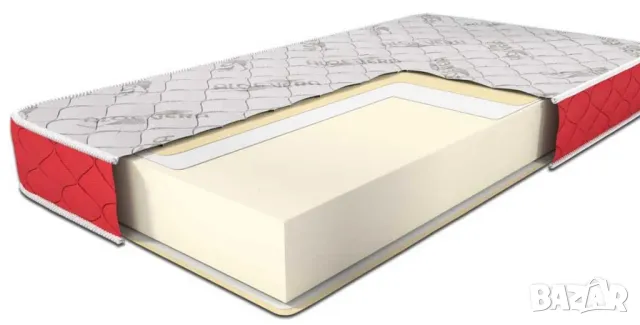 Нов двулицев Матрак Sleepmode ALOE VERA LOVE, 100Х190, снимка 3 - Матраци - 50352968