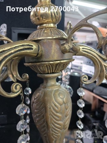 Големи бронзови лампиони , снимка 7 - Декорация за дома - 40636640
