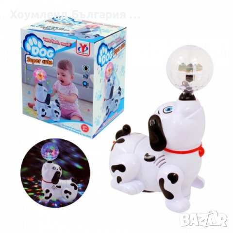 ТАНЦУВАЩО ДИСКО КУЧЕ - МУЗИКАЛНА ДЕТСКА КУЧЕ ИГРАЧКА, снимка 2 - Музикални играчки - 43309716
