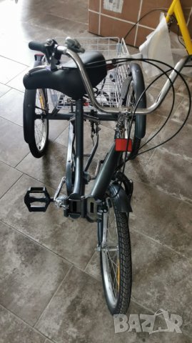 Триколка / триколесен велосипед с кош, снимка 10 - Велосипеди - 36944155