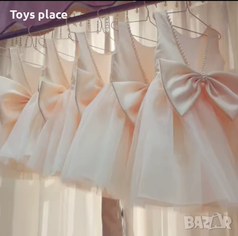 4г Разкошна празнична рокля, Рокля за сватба, кръщене, шаферка, снимка 2 - Детски рокли и поли - 50797425