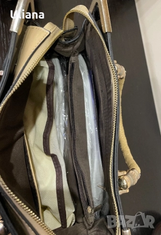 Дамска чанта естествен лак, снимка 12 - Чанти - 51921992