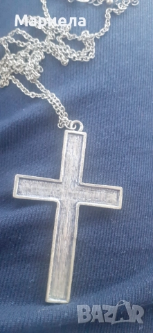 Бронзов кръст, снимка 4 - Антикварни и старинни предмети - 52933814