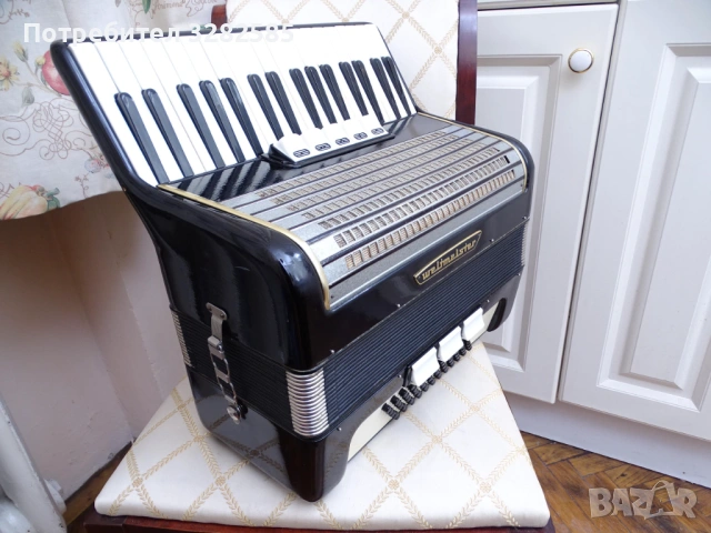 Продавам акордеон Weltmeister 60 баса в отлично състояние, снимка 10 - Акордеони - 53573069