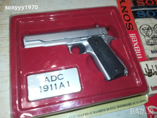 ADC 1911A1 КОЛЕКЦИОНЕРСКИ ПИСТОЛЕТ-ВНОС SWISS 1709252102, снимка 12 - Колекции - 51750131