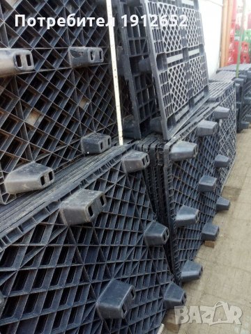 продава пластмасови палети-здрави.80/120см., снимка 3 - Друго търговско оборудване - 33193614